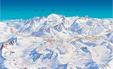 Skigebied Presena Gletscher