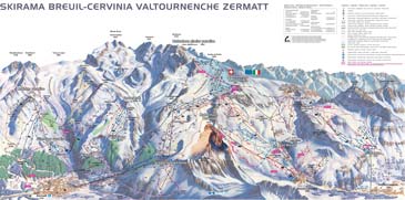 Skigebied Valtournenche