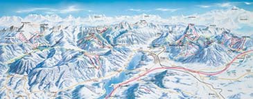 Skigebied Fribourg Region
