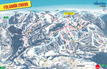 Skigebied Altipiani di Folgaria - Lavarone e Luserna