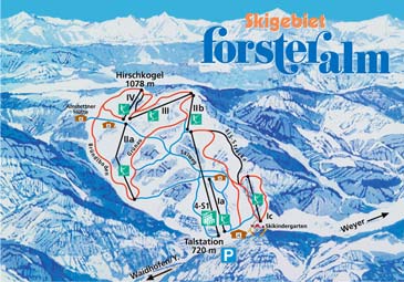 Skigebied Forsteralm - Waidhofen / Ybbs Gaflenz