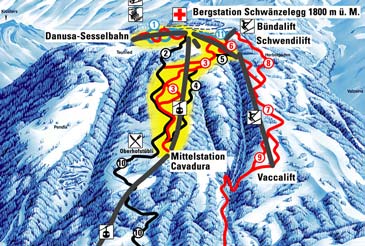 Skigebied Grüsch Danusa
