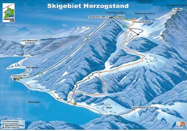 Skigebiet Walchensee - Herzogstand