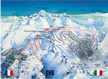 Skigebiet La Thuile / La Rosiere