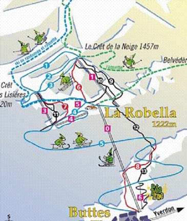 Skigebiet La Robella