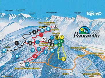 Skigebiet Panarotta - Valsugana