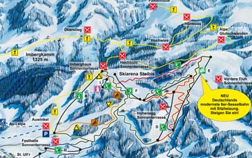 Skigebied Skilifte Schindelberg