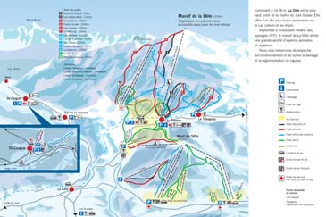 Skigebiet St. Cergue - La Dôle