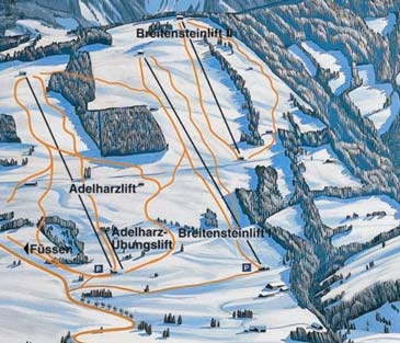 Skigebiet Adelharz-Breitenstein Lifte