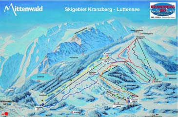 Skigebied Mittenwald - Kranzberg