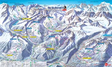 Skigebiet Val Ferret - La Fouly