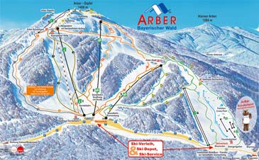 Skigebied Grosser Arber