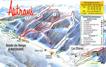 ski resort Autrans