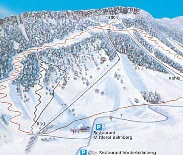 Skigebied Balmberg