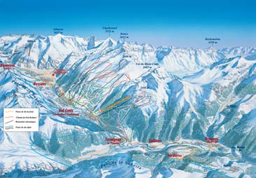 ski resort Bessans Val d'Arc