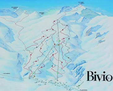 Skigebiet Bivio