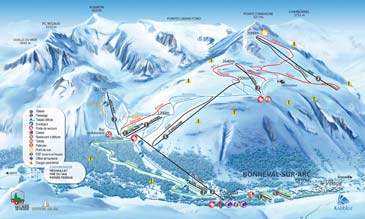 Skigebiet Bonneval sur Arc