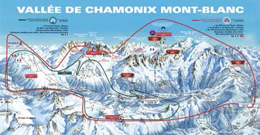 Skigebied Chamonix Mont-Blanc