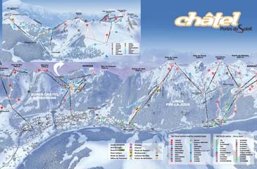 Skigebiet Châtel - Portes du Soleil