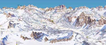 Skigebied Cortina d'Ampezzo