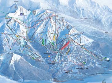 Skigebied Courchevel - Les 3 Vallées