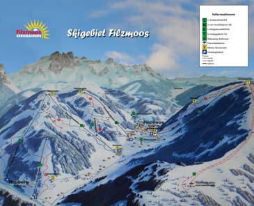 Skigebied Filzmoos - Ski Amade