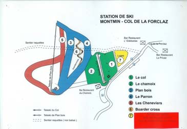 Skigebiet La Forclaz