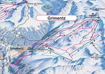 Skigebiet Grimentz