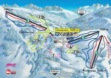 Skigebied Jaunpass