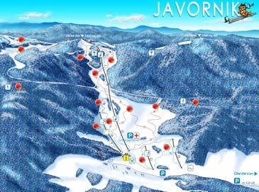 Skigebied Javornik