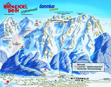 Skigebied Mittenwald / Dammkar