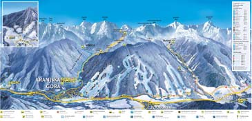 Skigebied Kranjska Gora