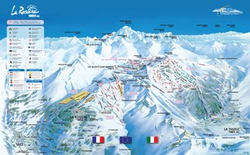 Skigebied La Rosière