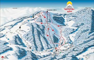 Skigebied Lammeralm Skiarena