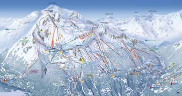 Skigebiet Les Arcs - Bourg Saint Maurice - Paradiski