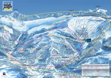 Skigebiet Les Carroz d'Arraches - Le Grand Massif