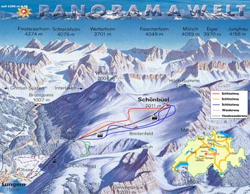 Skigebiet Lungern - Schönbüel