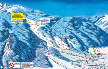 Skigebied Oberammergau Kolbensesselbahn