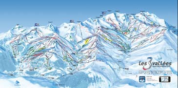 Skigebiet Orelle Val Thorens - Les 3 Vallées