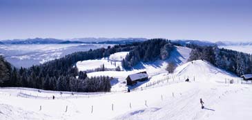 Skigebiet Pfänderbahn - Bregenz am Bodensee