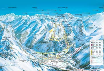 ski resort Pralognan la Vanoise