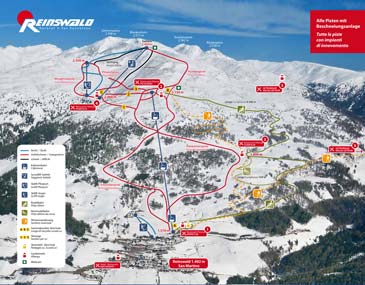 Ski Resort Reinswald Sarntal