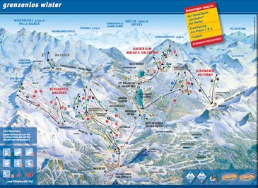 Skigebied Schöneben - Reschenpass