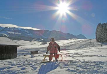 Skigebied Schwäbeleholz - Sonthofen