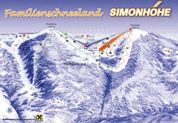 Skigebied Simonhöhe - Sankt Urban
