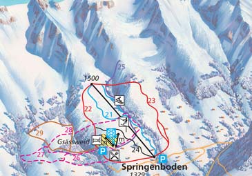 Skigebiet Springenboden