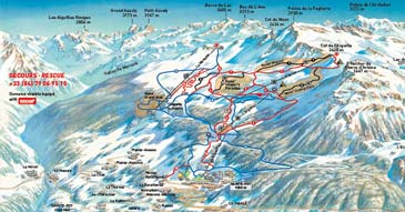 Skigebiet Sainte Foy Tarentaise
