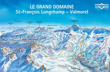 ski resort St. Francois Longchamp - Le Grand Domaine