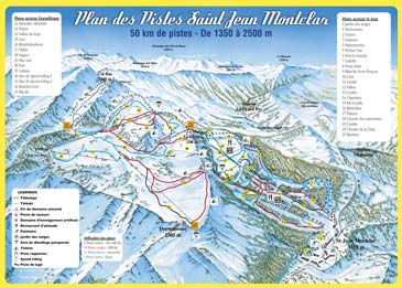 Skigebiet Saint Jean Montclar