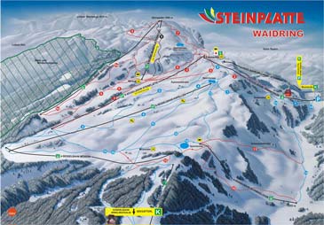 Skigebiet Waidring - Steinplatte